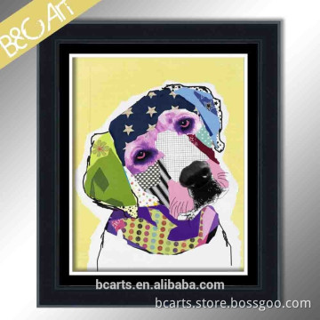 colorful cute Labrador Retriever dog decorative painting for children room                        
                                                Quality Choice